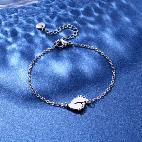 Bracelet Empreinte Pied de Bébé