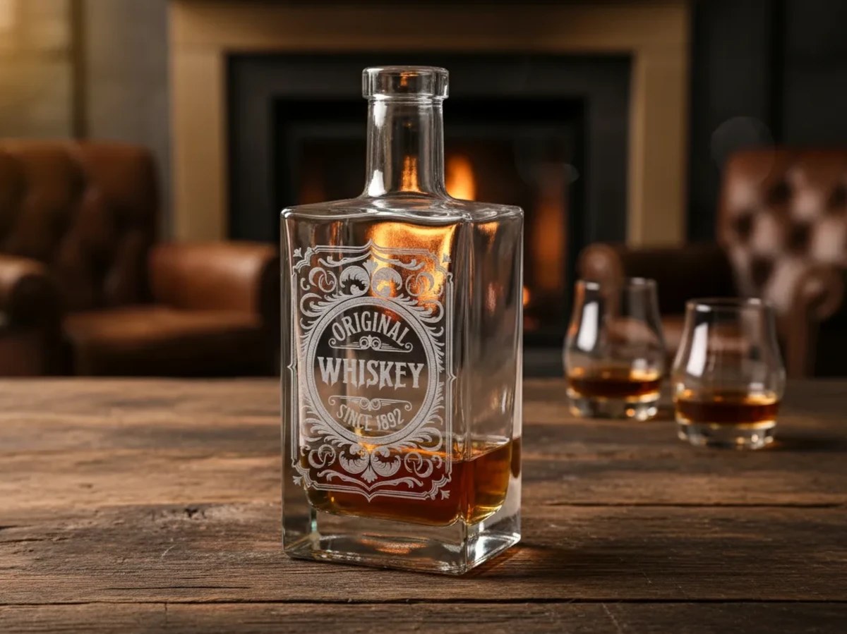 Carafe à whisky gravée — édition limitée