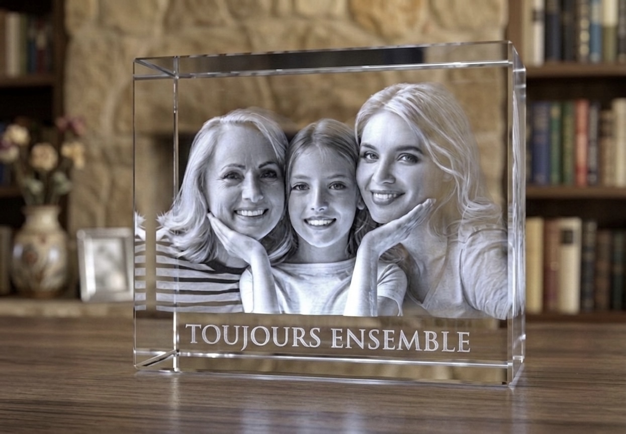 Cristal Photo 3D — Horizontal