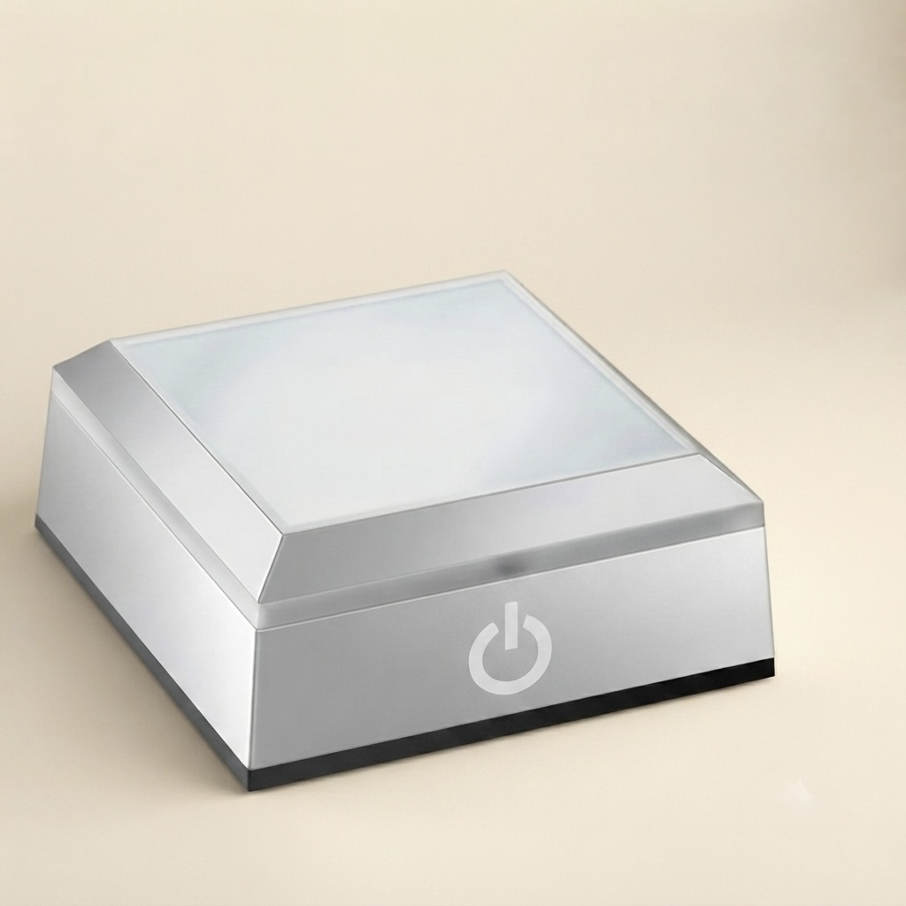 Socle lumineux LED multicolore